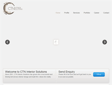 Tablet Screenshot of ctninterior.com